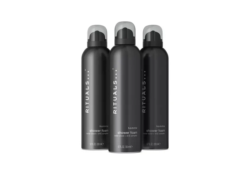 Duschgel RITUALS Homme Vorteilspack mit 3 x Duschschaum von Rituals – Produktfoto 1 von 5
