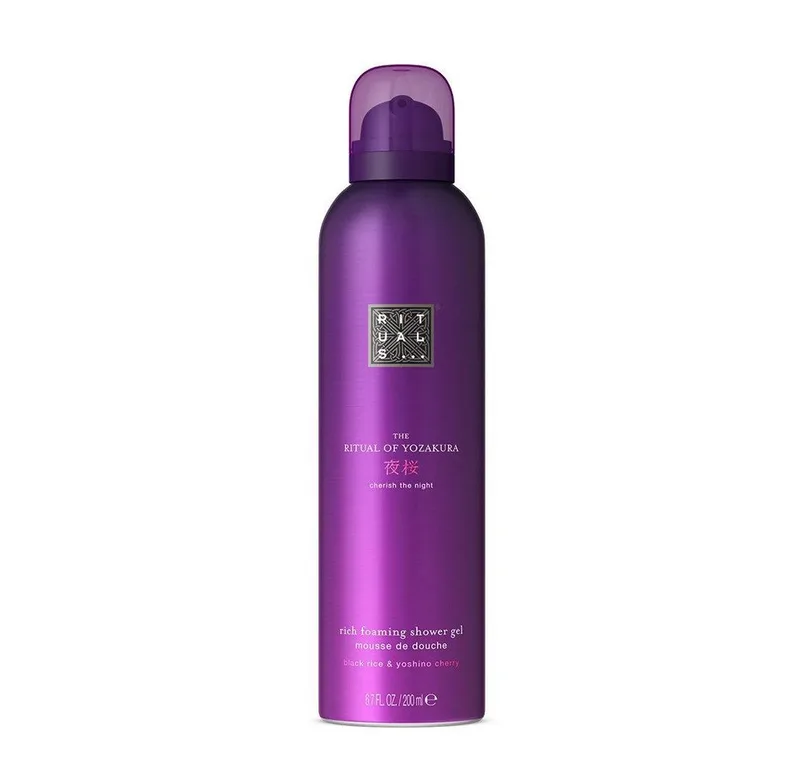 Duschgel The Ritual of Yozakura Foaming Shower Gel Limited Edition – weißer Blütenduft mit Vanille & Ambra de Rituals en 200 ml – photo du produit