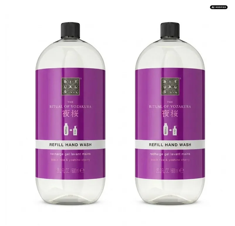 Flüssigseife Rituals The Ritual Of Yozakura Refill Hand Wash 2er Set, 1-tlg., Vorteilspack mit nachfüllbarer Flüssigseife by Rituals in White – product photo