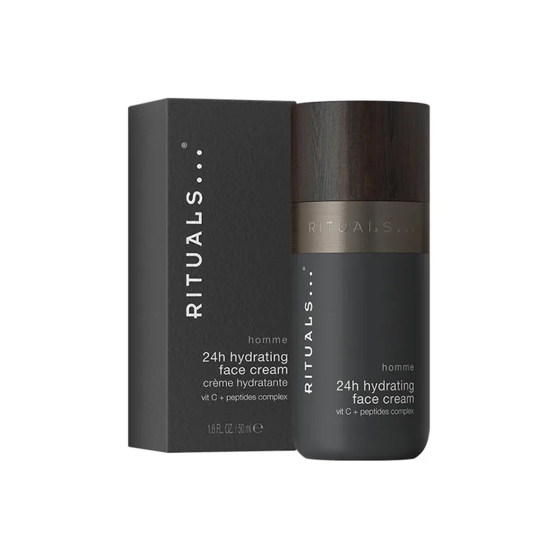 Gesichtspflege Rituals Homme 24h Hydrating Face Cream von Rituals in 50 ml – Produktfoto 3 von 5