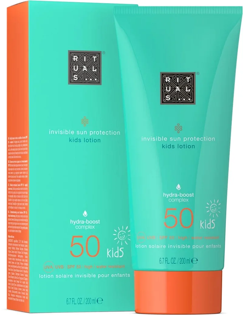 Karma - Kids Lotion invisible sun Protection 50 UVA - 50 SPF fra Rituals i 200 ml – produktbillede