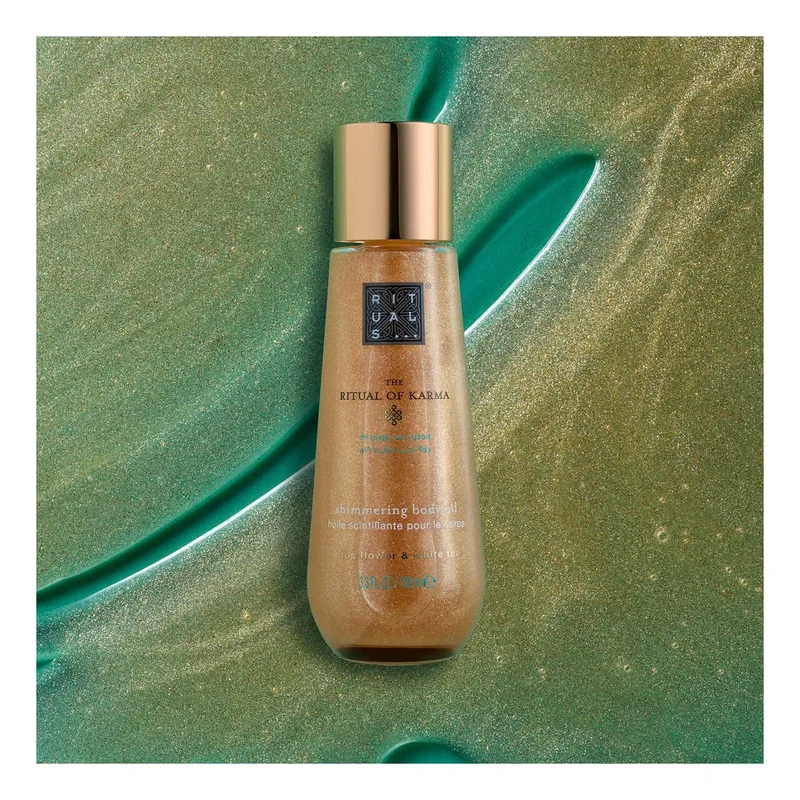 Karma Shimmering Body Oil van Rituals in 100 ml – productfoto 4 van 4
