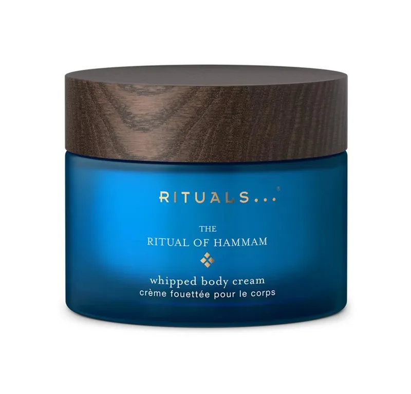 Körpercreme Rituals Körpercreme The Ritual Of Hammam 1-tlg., Reichhaltige Körpercreme mit Arganöl und Eukalyptus by Rituals in Beige, Blue, 220 ml – product photo 1 of 3