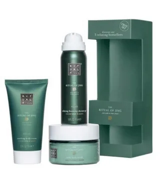 Körpercreme The Ritual of Jing Body Care Geschenkset – 3-teilig, 3-tlg., Shower Gel, Body Scrub & Body Cream im Geschenkset by Rituals – product photo 1 of 2