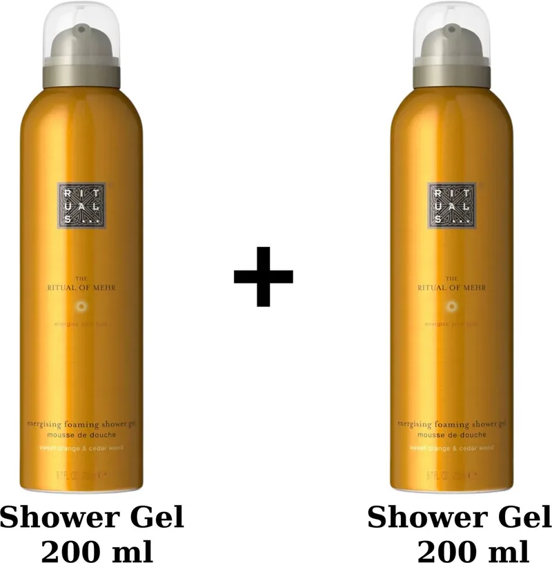 Mehr - 2x Shower Gel a 200 ml = 400 ml - Douchegels fra Rituals – produktbillede