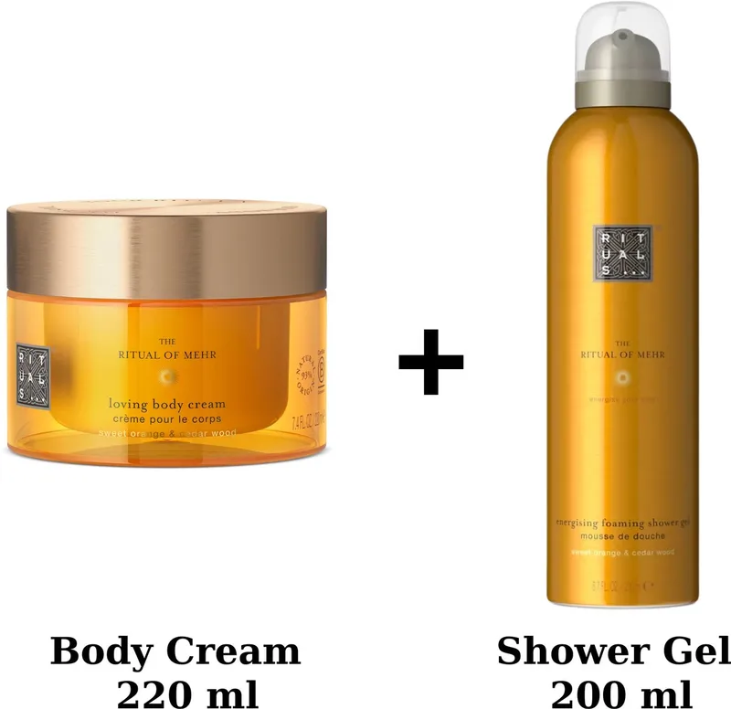 Mehr - Shower Gel 200 ml + Body Cream 200 ml fra Rituals i 200 ml – produktbillede