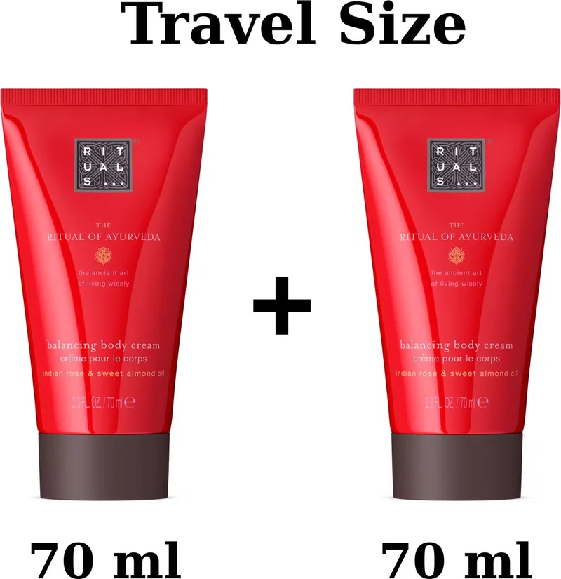 of Ayurveda - Body Cream - 2X 70 ml fra Rituals i 140 ml – produktbillede