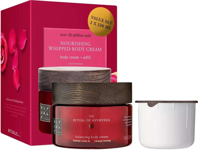 of Ayurveda Body Cream and Refill Pack- Value set 2 x 220 ml=440 ml fra Rituals i 440 ml – produktbillede