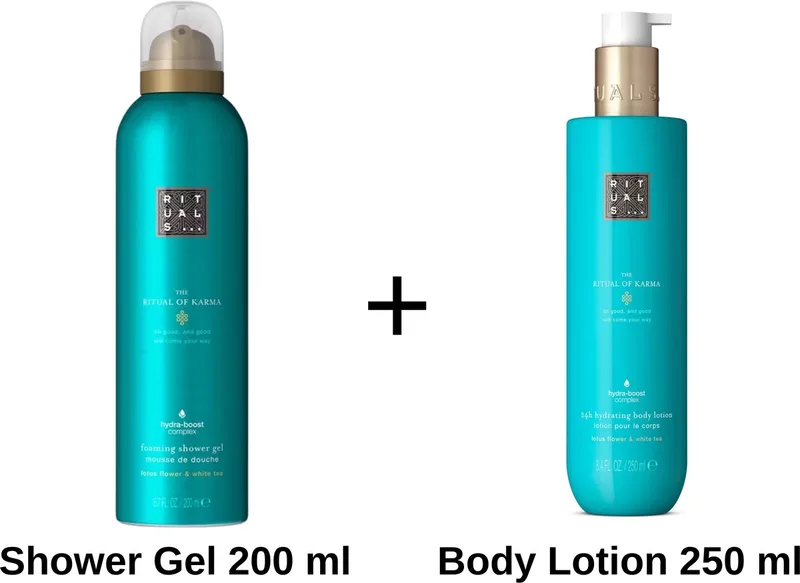 of Karma - Shower Gel 200 ml - Body Lotion 250 ml de Rituals – photo du produit