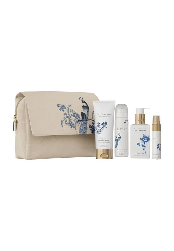 Pflege-Geschenkset Rituals Amsterdam Collection Gift Set M – Körperpflege Geschenkset, 4-tlg., Luxuriöses Geschenkset mit 4 Pflegeprodukten in dekorativer Tasche fra Rituals – produktbillede