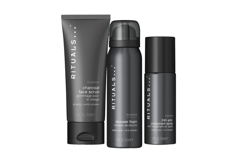 Pflege-Geschenkset Rituals Homme Collection Trial Set, 3-tlg., Pflegeset mit Showergel, Rasurpflege & Duft – ideal zum Testen by Rituals – product photo 2 of 3