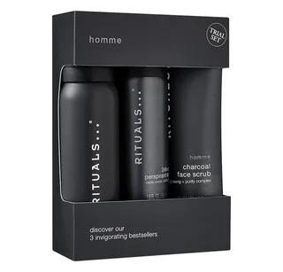 Pflege-Geschenkset Rituals Homme Collection Trial Set, 3-tlg., Pflegeset mit Showergel, Rasurpflege & Duft – ideal zum Testen by Rituals – product photo 1 of 3