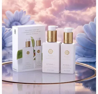 Pflege-Geschenkset Rituals Kitchen Set Royal Tea – Handbalsam & Handseife, 2-tlg., Handbalsam & Handseife mit grünem Tee & Feige für Ihre Küche von Rituals – Produktfoto 2 von 2