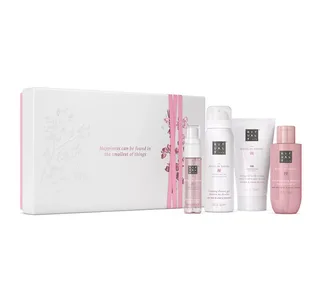 Pflege-Geschenkset Rituals The Ritual of Sakura Geschenkset 4-teilig Reisegrößen, 4-tlg., Luxuriöse Hautpflege & Entspannung Duft de Rituals – photo du produit 1 sur 3