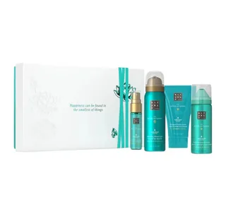 Pflege-Geschenkset S von Ritual of Karma 4-tlg: Körperöl Duschgel Scrub Körperlotion, 4-tlg. van Rituals – productfoto 1 van 2
