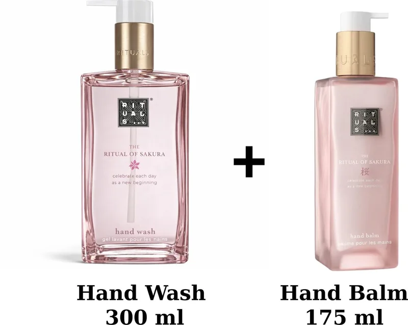 Sakura - Hand Wash 300 ml + Hand Balm 175 ml - NEW DESIGN de Rituals – photo du produit