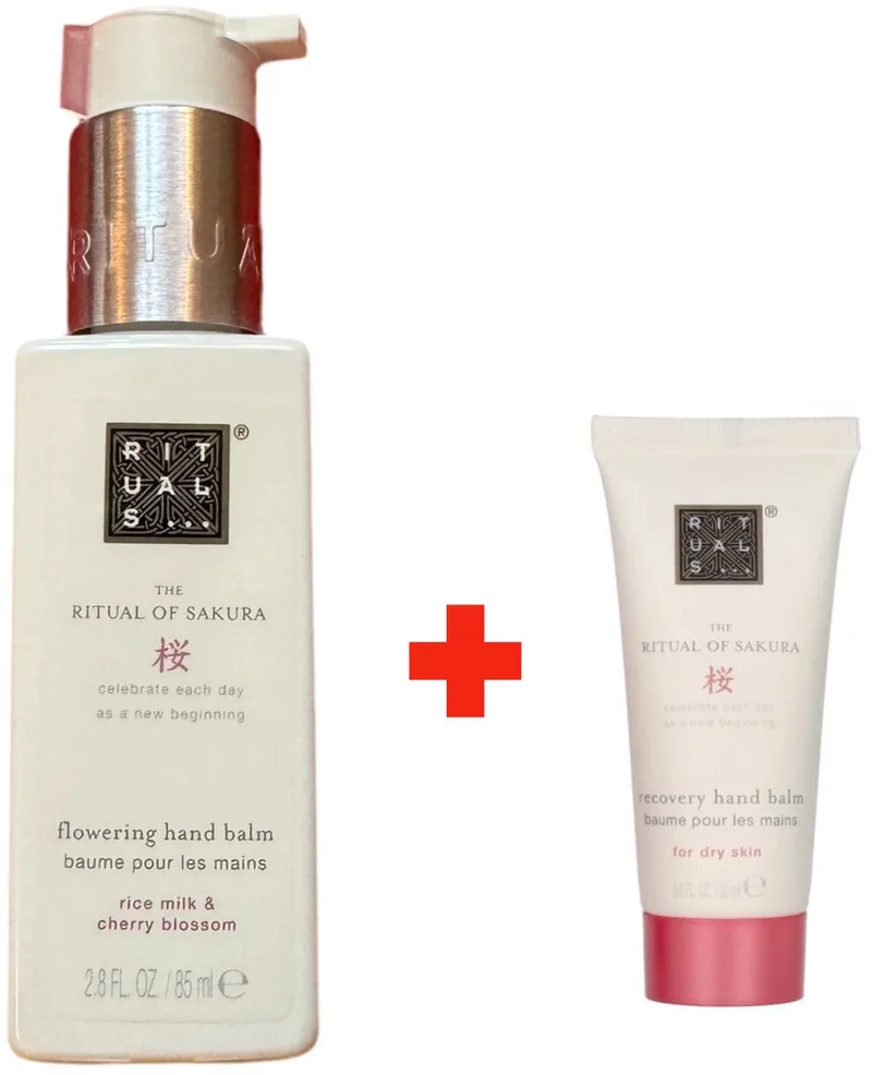 Sakura - MINI Hand SET - Hand Balm 20 ml + Hand Balm 85 ml by Rituals – product photo