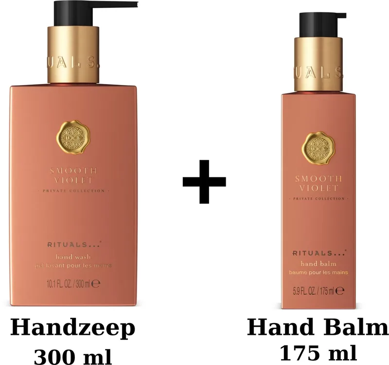 Smooth Violet - Hand Wash Set - Handzeep 300 ml + Hand Balm 175 ml Hand Wash 300 ml fra Rituals – produktbillede