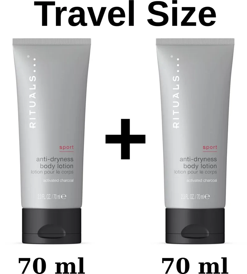 Sport - 2 X Body Lotion Travel Size a 70 ml = 140 ml fra Rituals – produktbillede