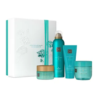 The Ritual of Karma Medium Gift Set 2025=Body Cream 100ml, Softening Body Scrub 125g, Foaming Shower Gel 200 ml,Overnight Body Mask 125 ml von Rituals – Produktfoto 3 von 4