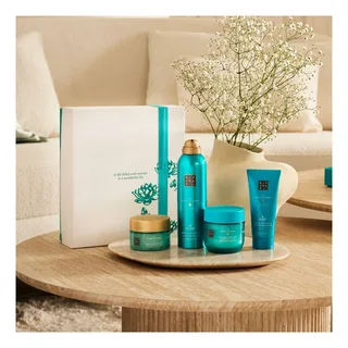The Ritual of Karma Medium Gift Set 2025=Body Cream 100ml, Softening Body Scrub 125g, Foaming Shower Gel 200 ml,Overnight Body Mask 125 ml von Rituals – Produktfoto 4 von 4