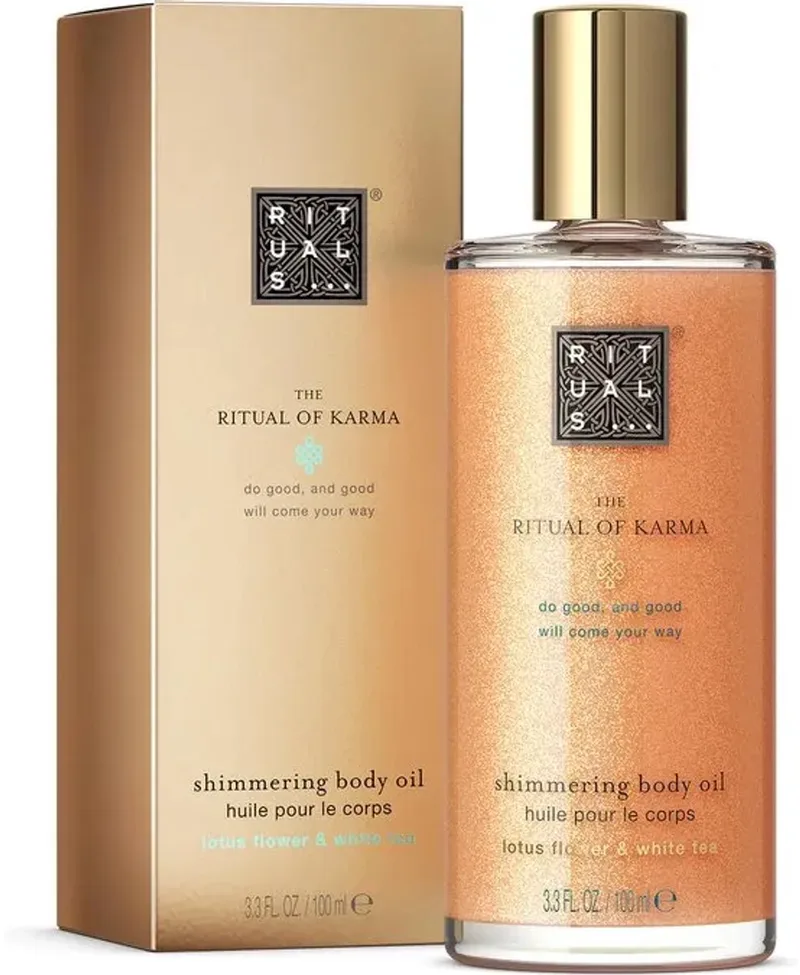 The Ritual of Karma Shimmering Body Oil von Rituals in 100 ml – Produktfoto 1 von 2