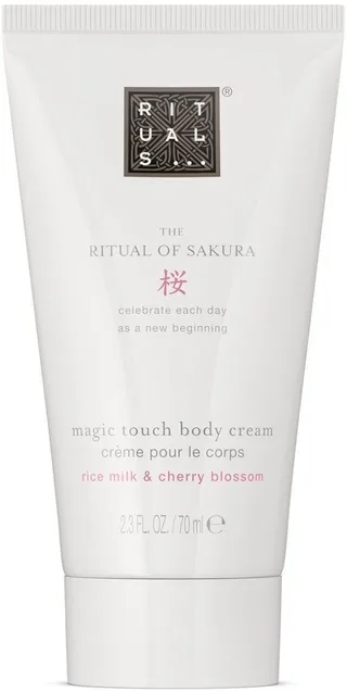 The Ritual of Sakura Magic Touch Body Cream Bodycrème - Travel Size von Rituals in 70 ml – Produktfoto 1 von 2