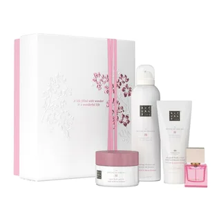 The Ritual of Sakura Medium Gift Set 2025=Body Cream 100ml, Body Scrub 125g, Foaming Shower Gel 200 ml, Travel - Rêve de Hanami 15ml by Rituals – product photo 1 of 4