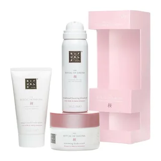 The Ritual of Sakura Try Me Set = Shower 50 ml + Scrub 125 g + Cream 70 ml von Rituals – Produktfoto 2 von 2