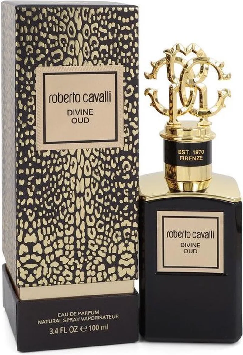 Divine Oud Eau De Parfum Spray For Women fra Roberto Cavalli i 100 ml – produktbillede