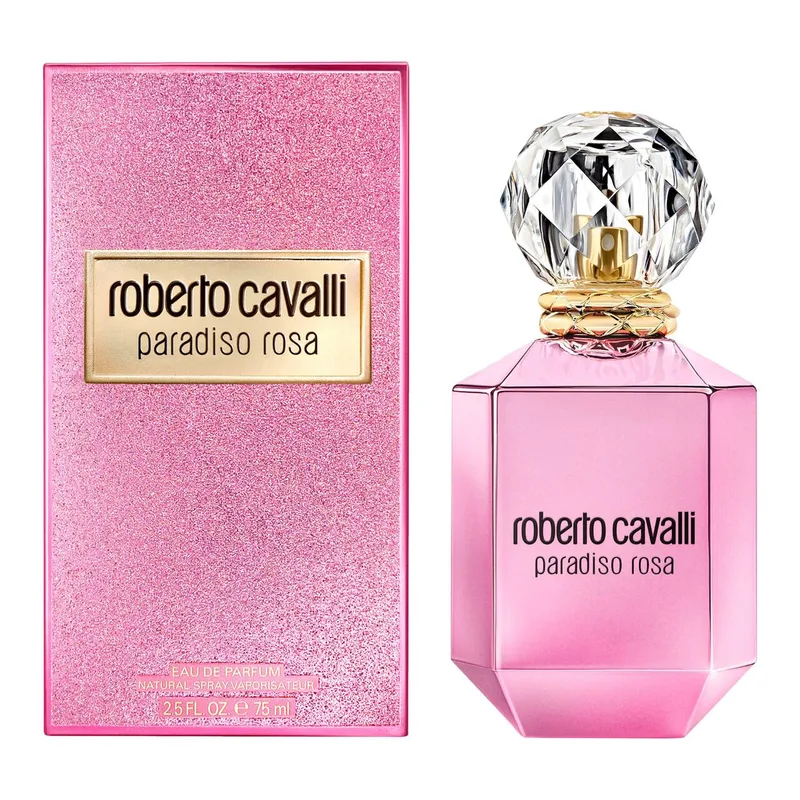 Paradiso Rosa parfum - Bloemige fruitige damesgeur fra Roberto Cavalli i 75 ml – produktbillede 3 af 3