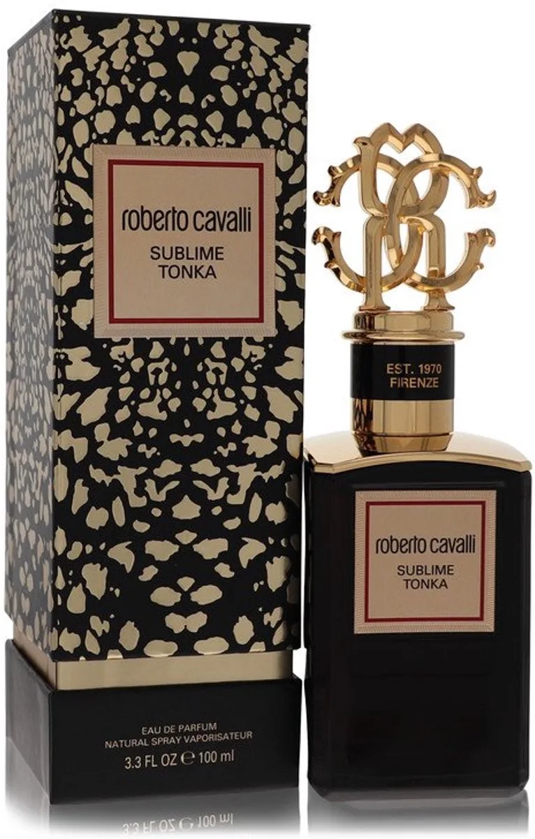 Sublime Tonka eau de parfum spray von Roberto Cavalli in 100 ml – Produktfoto