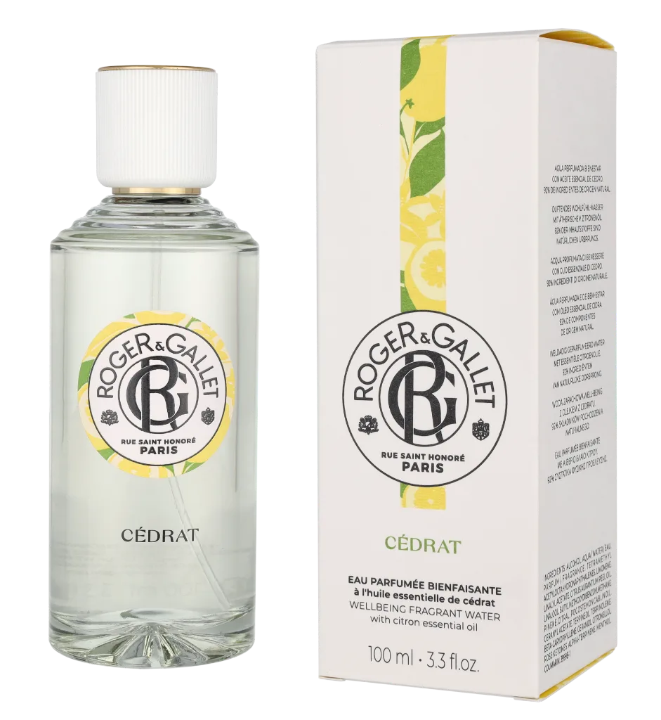Cedrat Wellbeing Fragrant Water Eau de Parfum Eau de Toilette Dames från Roger & Gallet i 100 ml – produktbild
