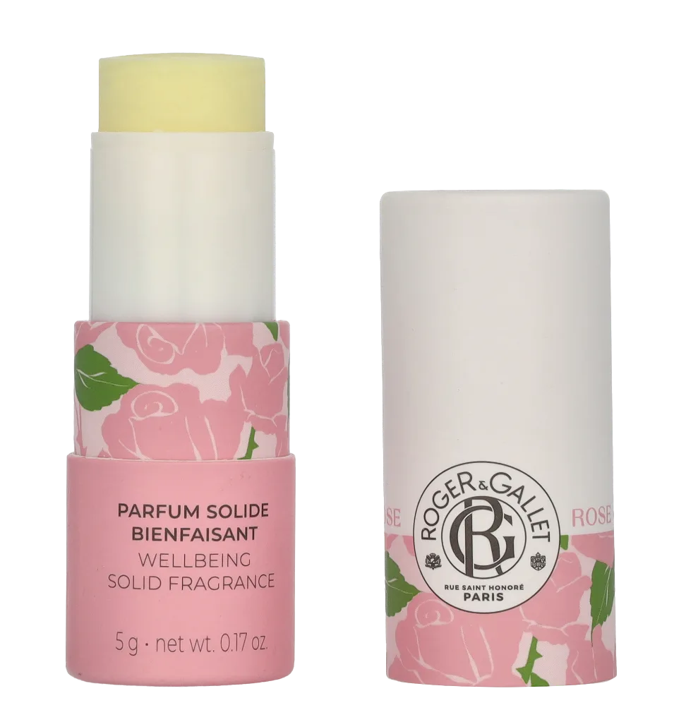 Rose Wellbeing Solid Fragrance Stick 5 g Parfum en parfum extract Dames von Roger & Gallet – Produktfoto