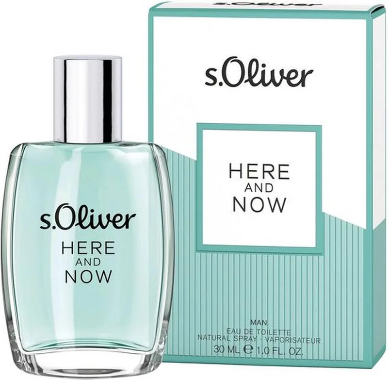 Here And Now for men - Eau de toilette de s.Oliver en 30 ml – photo du produit