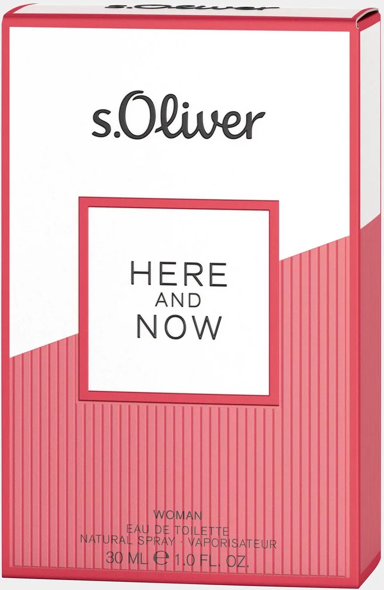 Here And Now for woman - Eau de parfum fra s.Oliver i 30 ml – produktbillede