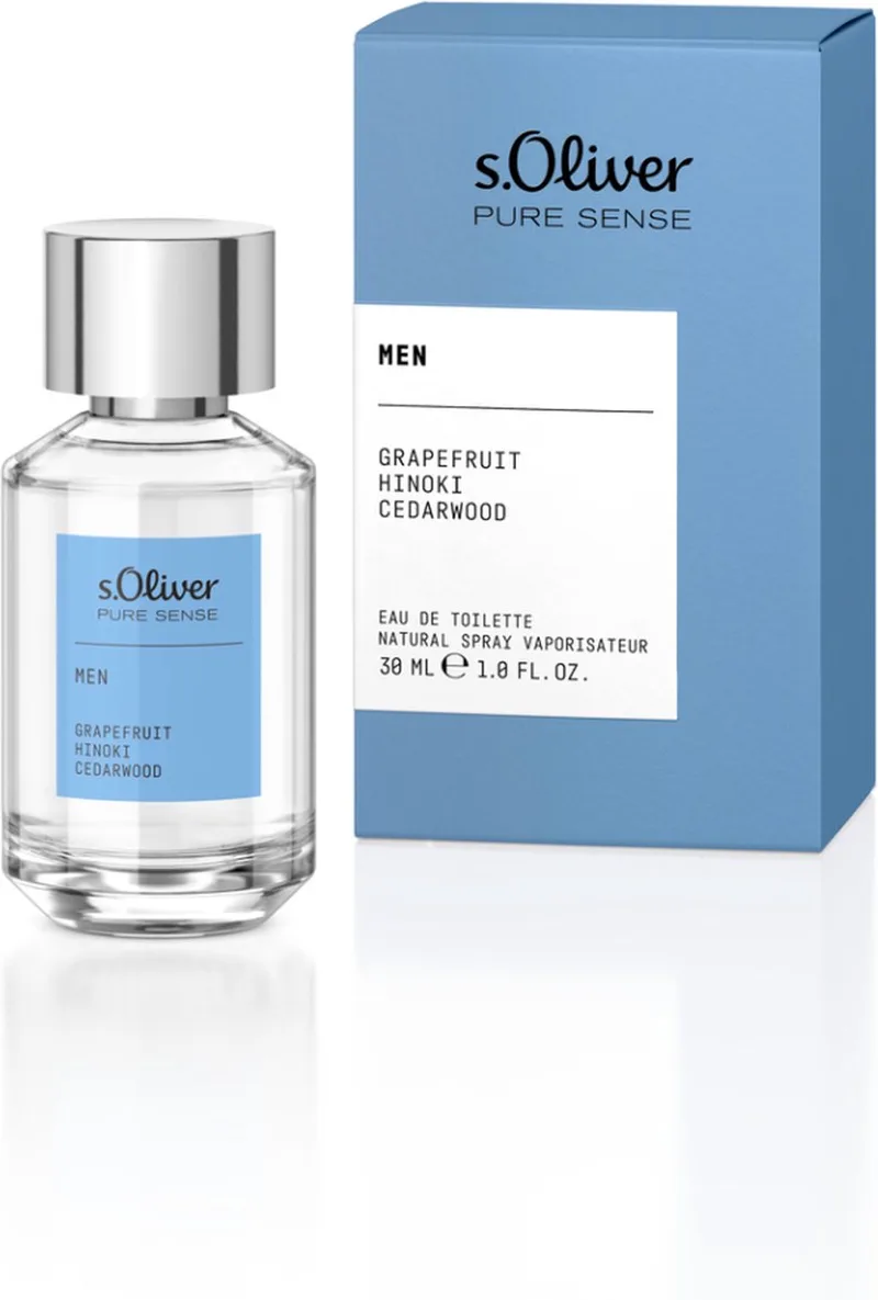 Pure Sense Men Eau de Toilette de s.Oliver en 30 ml – photo du produit