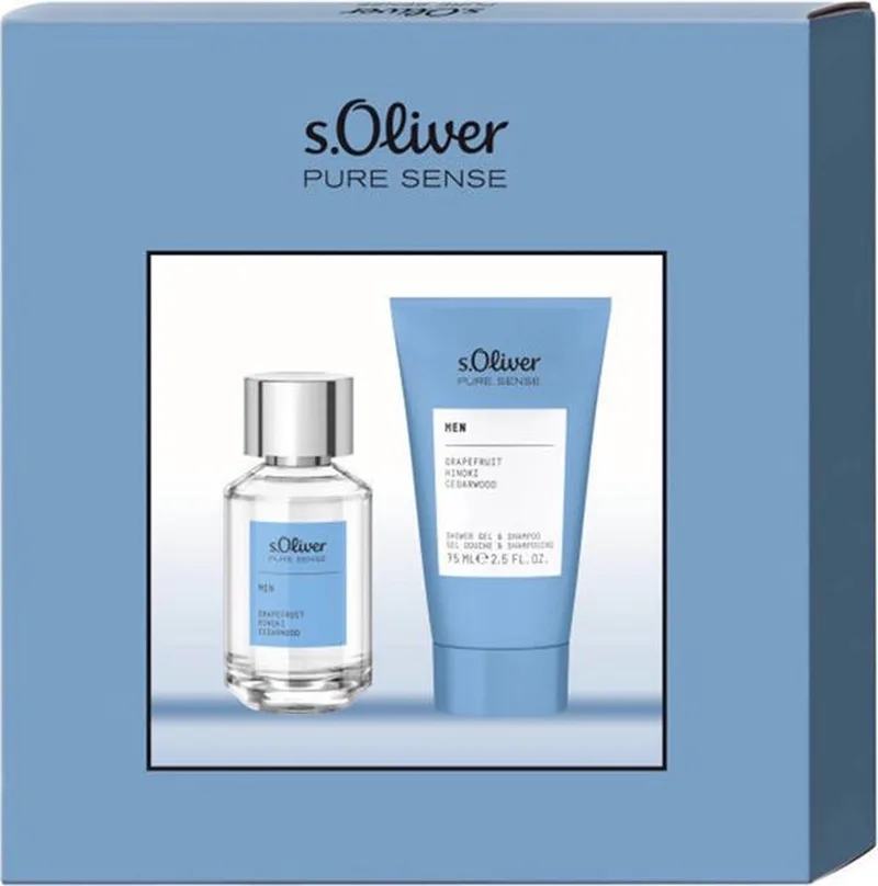 Pure Sense Men EDT 30 ml geschenkset (2-delig) von s.Oliver – Produktfoto