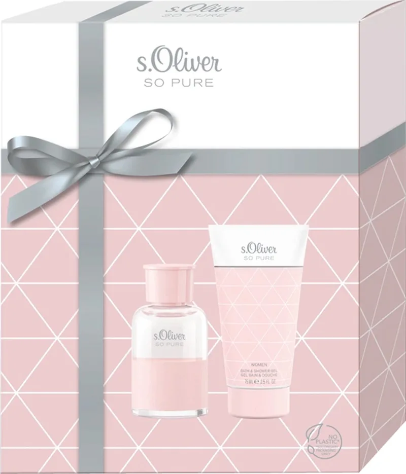 So Pure Women EDT 30 ml + shower gel 75 ml geschenkset fra s.Oliver – produktbillede