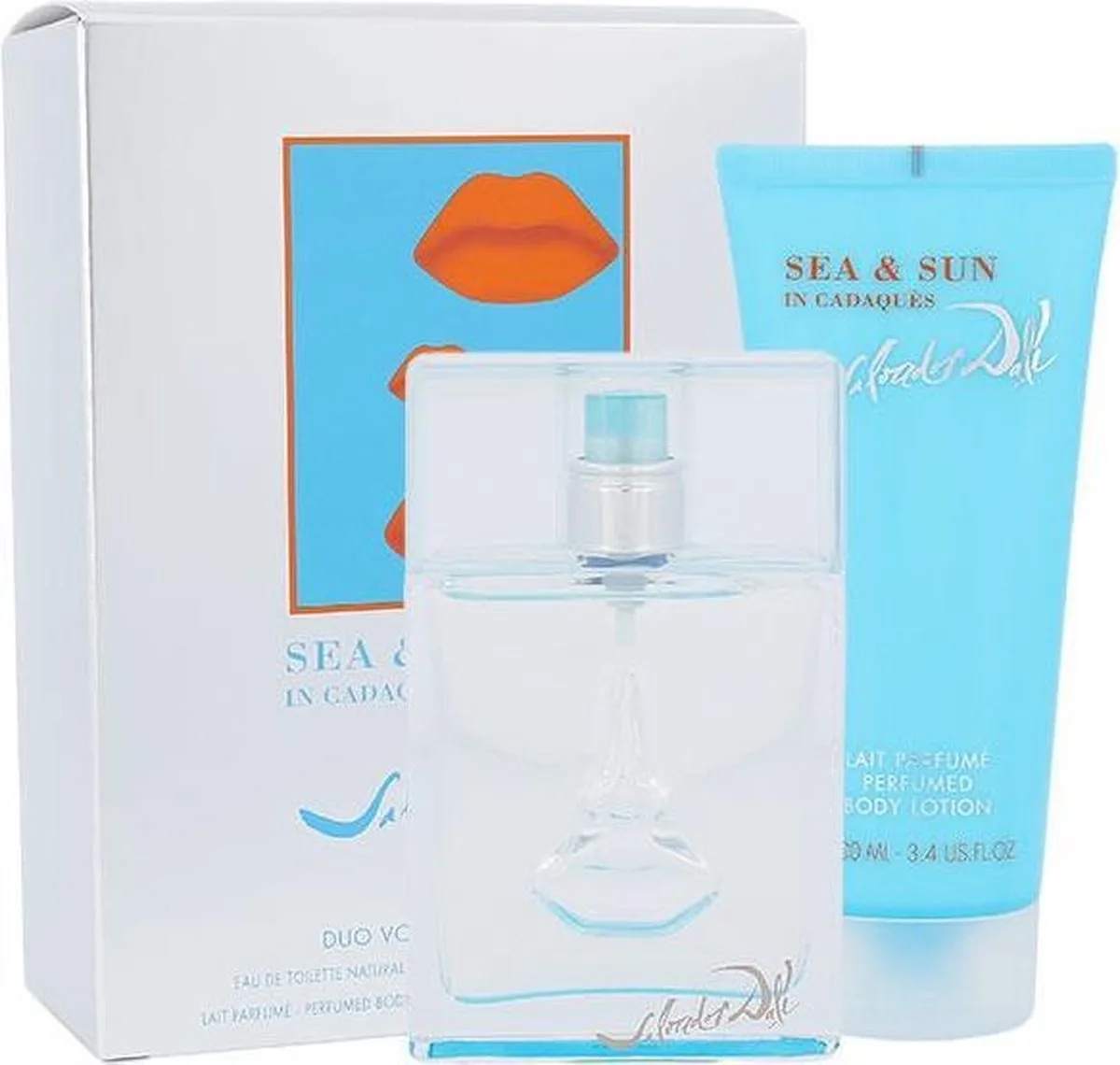 Sea & Sun Gift Set Eau de Toilette 50 ml + Body Lotion 100 ml by Salvador Dalí – product photo