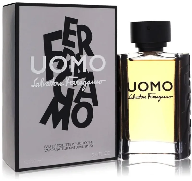 Uomo - eau de toilette spray - mannenparfum fra Salvatore Ferragamo i 100 ml – produktbillede