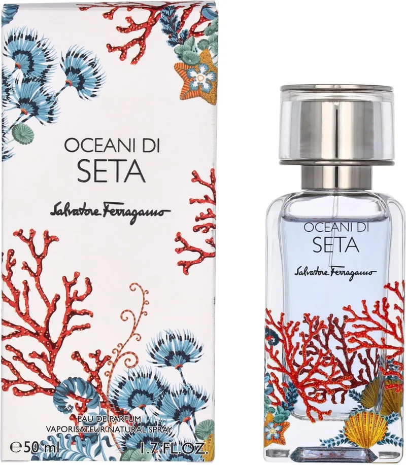 Uniseks Parfum Salvatore Ferragamo EDP Oceani di Seta fra Salvatore Ferragamo i 50 ml – produktbillede
