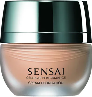 Cellular Performance Cream Foundation SPF 15 CF13 Warm Beige - 30 ml - foundation von Sensai in Cf – 13 30 ml – Produktfoto 1 von 2