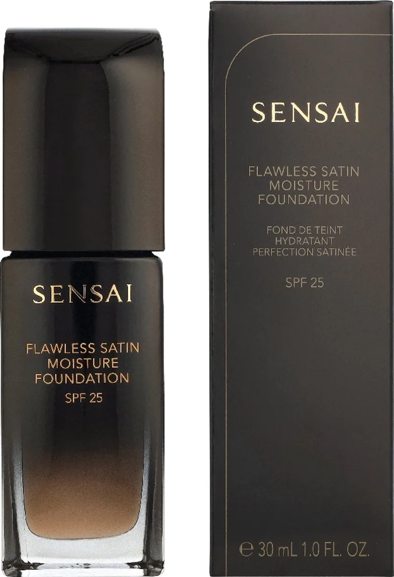 Flawless Satin Moisture SPF 25 Foundation 30 ml fra Sensai i Beige – produktbillede 1 af 2