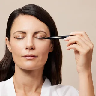 Make-Up Colours Designing Liquid Eyeliner 02 van Sensai in Deep Brown – productfoto 2 van 3