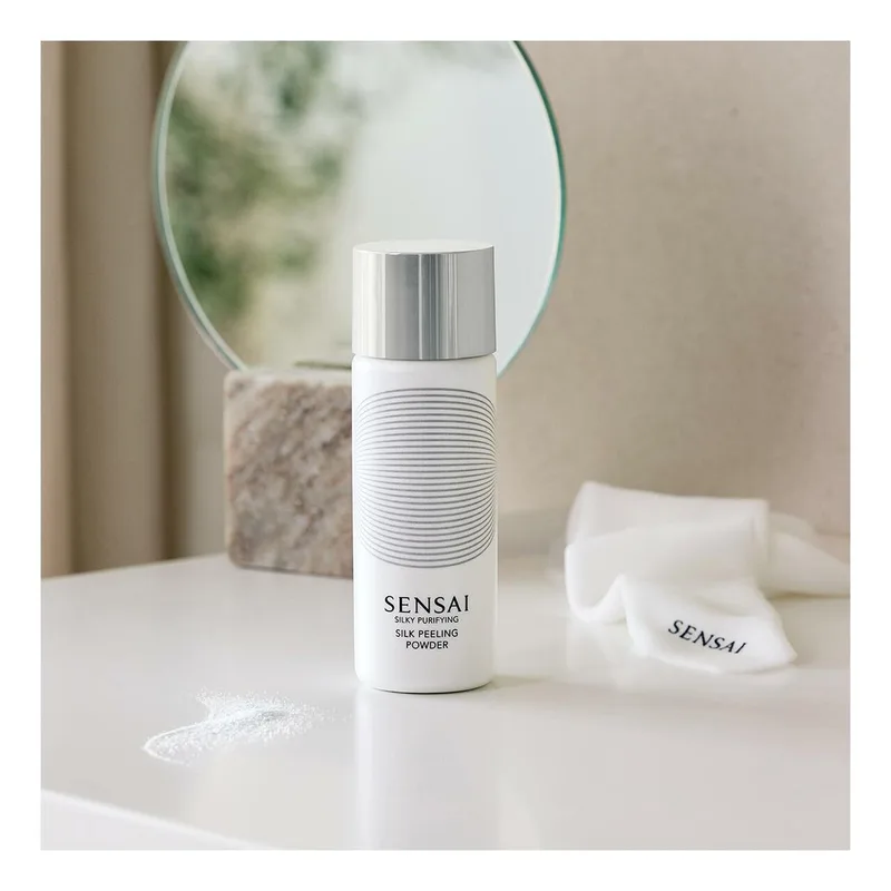 Sensai Silky Purifying Silk Peeling Powder - 40 g - gezichtsverzorging von Sensai – Produktfoto 3 von 5
