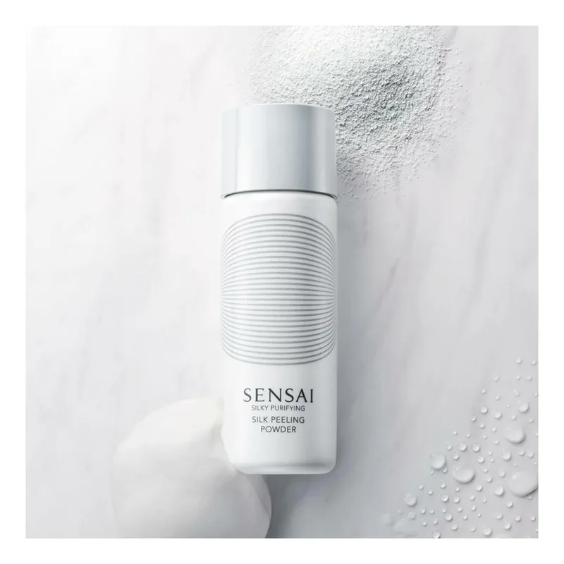 Sensai Silky Purifying Silk Peeling Powder - 40 g - gezichtsverzorging von Sensai – Produktfoto 4 von 5