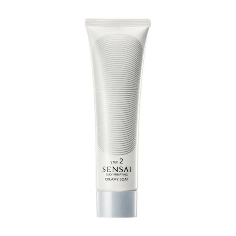 Silky Purifying Creamy Soap Step 2 Reinigingsschuim fra Sensai i 125 ml – produktbillede 2 af 2