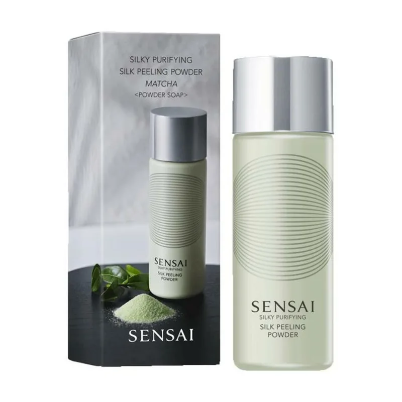 SILKY PURIFYING SILK PEELING POWDER MATCHA by Sensai – product photo 2 of 2