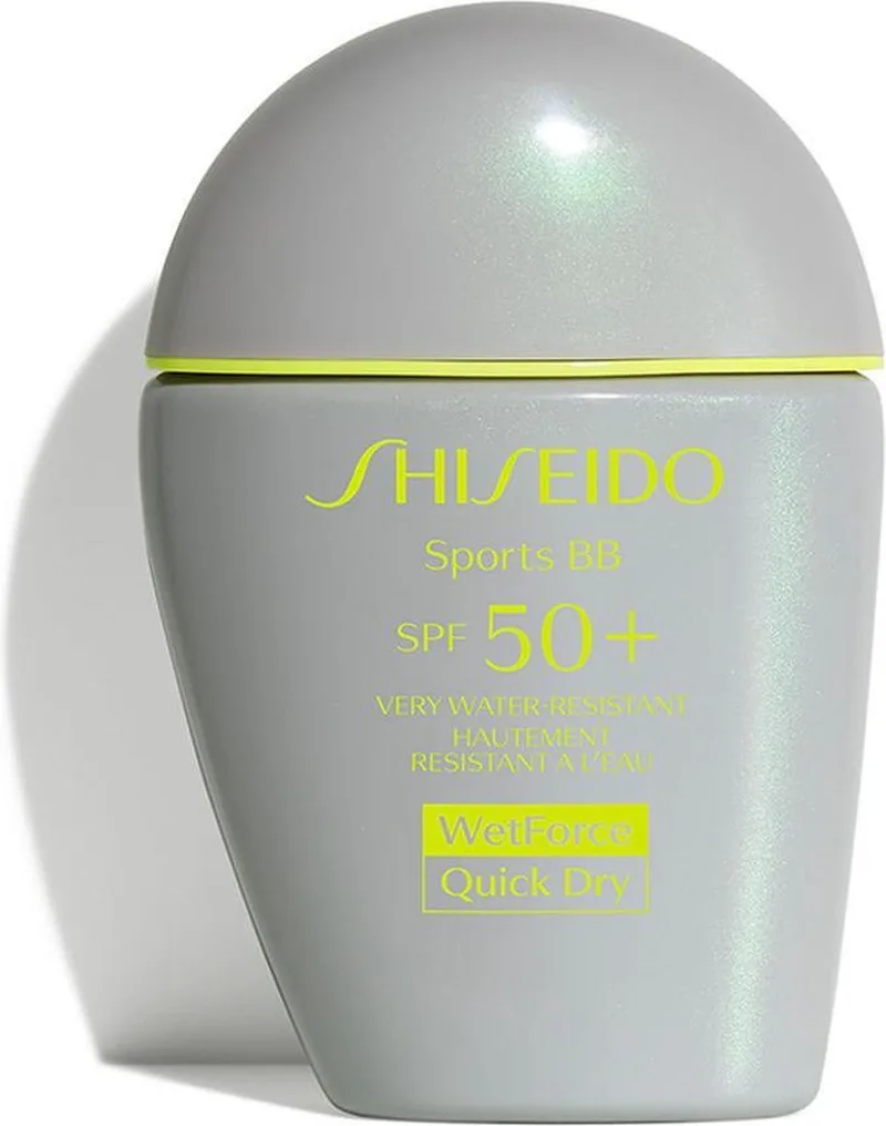 Crème Make-up Basis Sports BB Shiseido SPf 50+ (30 ml) von Shiseido in Very Dark – Produktfoto